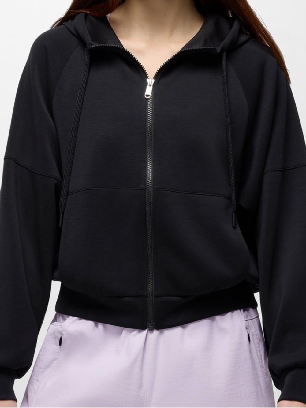Prana Black Shea Soft Full Zip